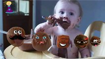Finger Family Funny CHOCOLATES Cartoon Nursery Song | Finger Family Children 2D Rhymes