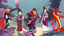 DISNEY FINGER FAMILY NURSERY RHYMES MULAN SONGS Daddy Finger Song