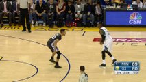 Andrew Wiggins POSTERIZES JaVale McGee On The Drive!