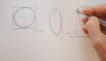 How to Draw Circles in Perspective Step By Step