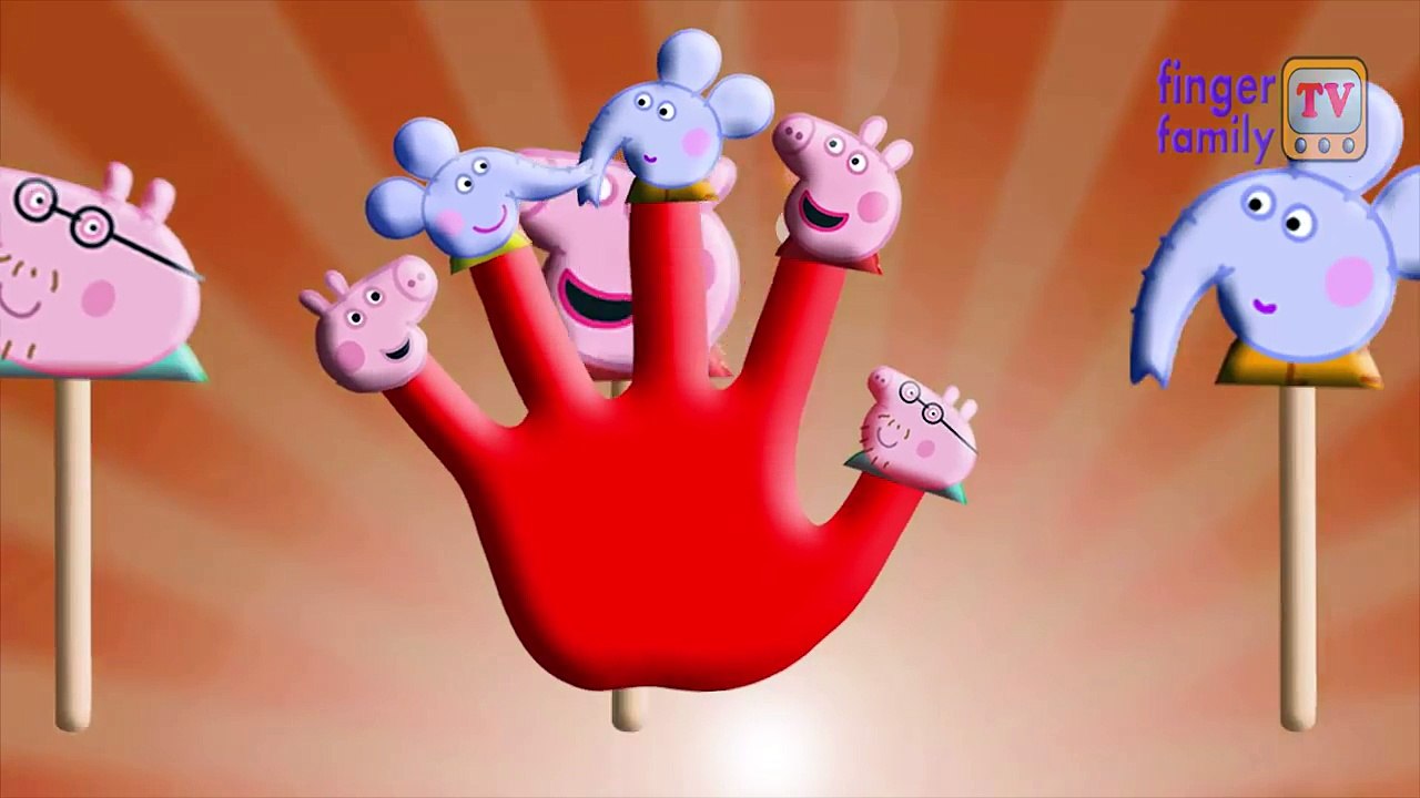 Peppa Pig Lollipop Finger Family Song