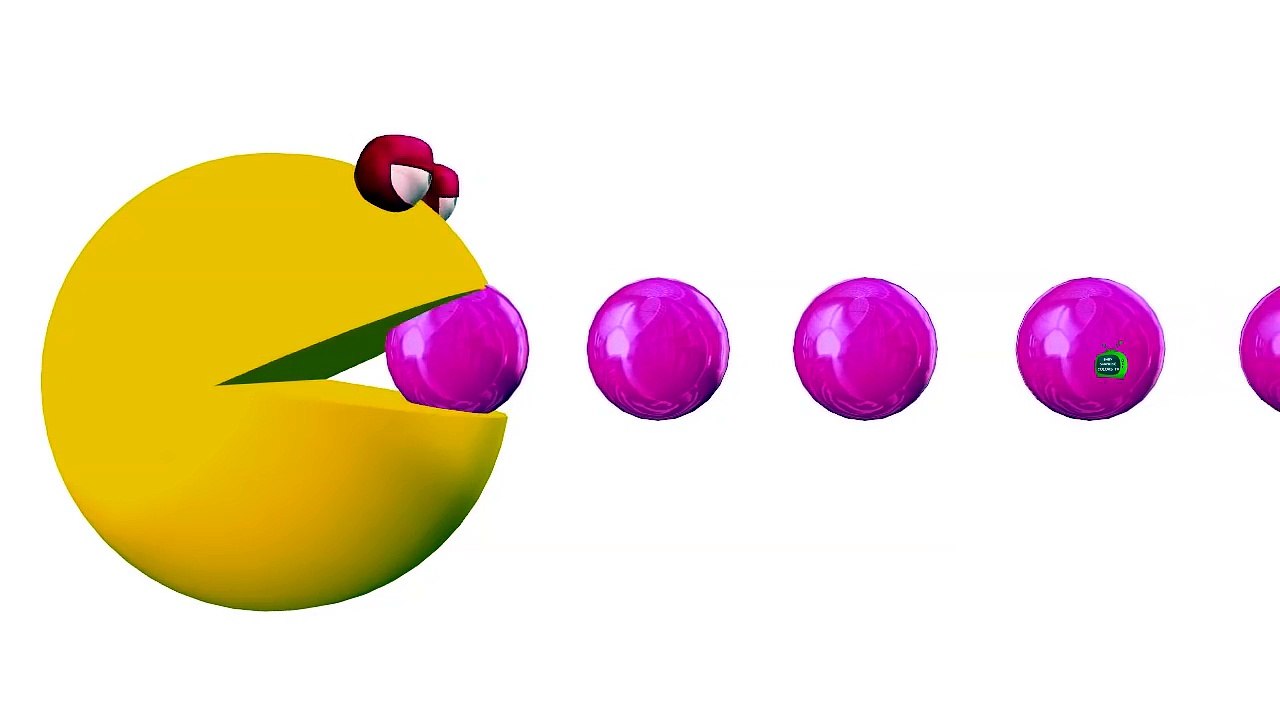 Colors for children | Teach Pacman Colors | Learn Colors With Pacman 3D Cartoon