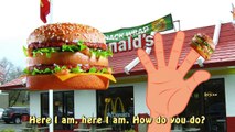 Finger Family Finger Family McDonald Song Rhyme Burger finger family for Childrens Babies and Todd
