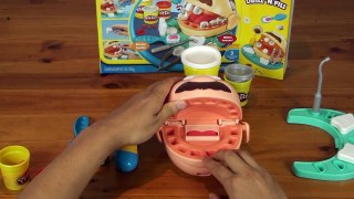 Play Doh Doctor Drill 'n Fill Teeth Playset By Hasbro Unboxing by Yummy Yummy Toys-P0xFXxCkgmQ