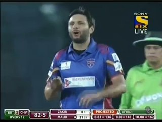 magical delivery to shoaib malik by shahid afridi in BPL
