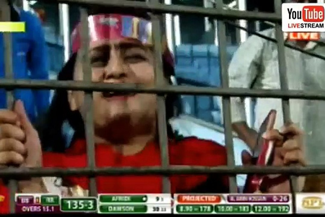 Rangpur Riders v Barisal Bulls- SHAHID AFRIDI batting- Bpl 2016 -17-11-2016