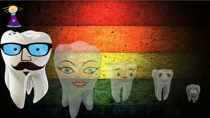 TOOTH Finger Family Nursery Rhymes | TOOTH Cartoon Finger Family Children Nursery Rhymes