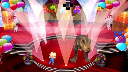 Police Little Baby Boy Gorilla Escapes From Jail | Little Babies Finger Family Rhymes Collection