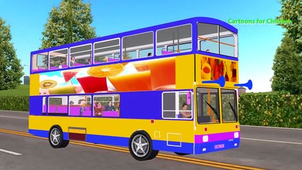 Learn Transport Vehicles For Children | Learn Cartoon Vehicles Names And Sounds For Babies