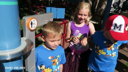 TWINS FIRST UPSIDE DOWN ROLLER COASTER!