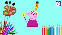Peppa Pig Masquerade Finger Family Nursery Rhymes and Simple Songs