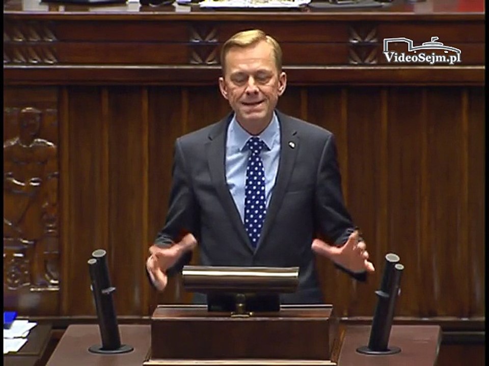 Poseł Paweł Suski - Wystąpienie z dnia 15 listopada 2016 roku.