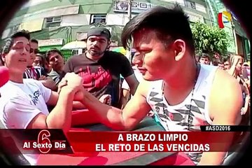 A brazo limpio: el reto de las vencidas