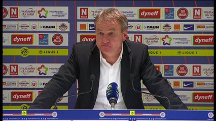 Frédéric Hantz après MHSC 0-0 ASNL