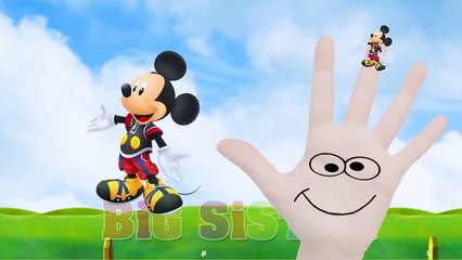 Daddy Finger Family Mickey ✥ Nursery Rhymes Songs ✥ Mickey Mouse Funny Finger Family
