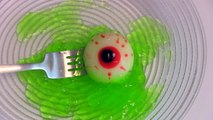 DIY Eyeball Slime Gummy Pudding for Halloween ハロウィンの目玉スライムグミ-k2VGdjoGTu8