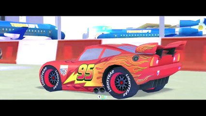 Finger Family Nursery Rhymes Songs for Children Disney Cars 2 Lightning McQueen