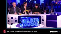 ONPC : Laurent Ruquier offre des préservatifs à ses intés, des révélations coquines dévoilées...