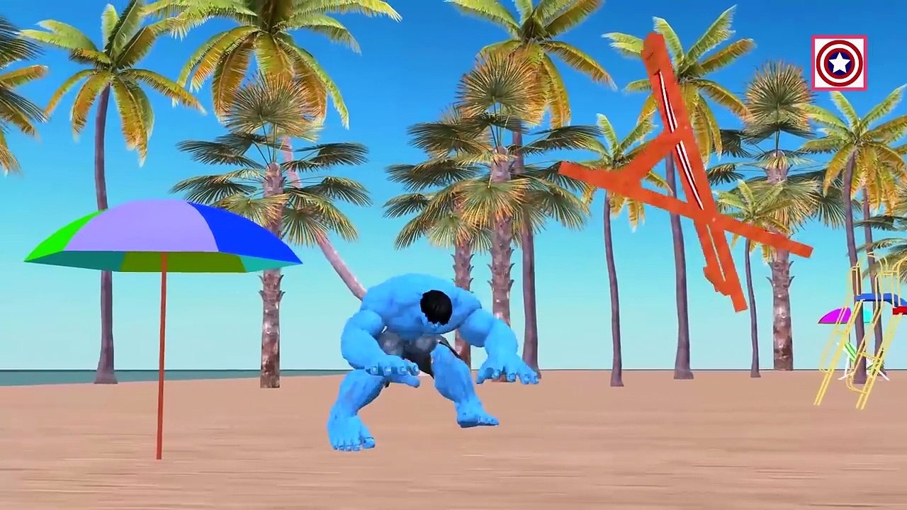 Colours Spiderman Cartoons Compilation | Spiderman Vs Hulk Vs Dinosaurs Finger Family Rhymes