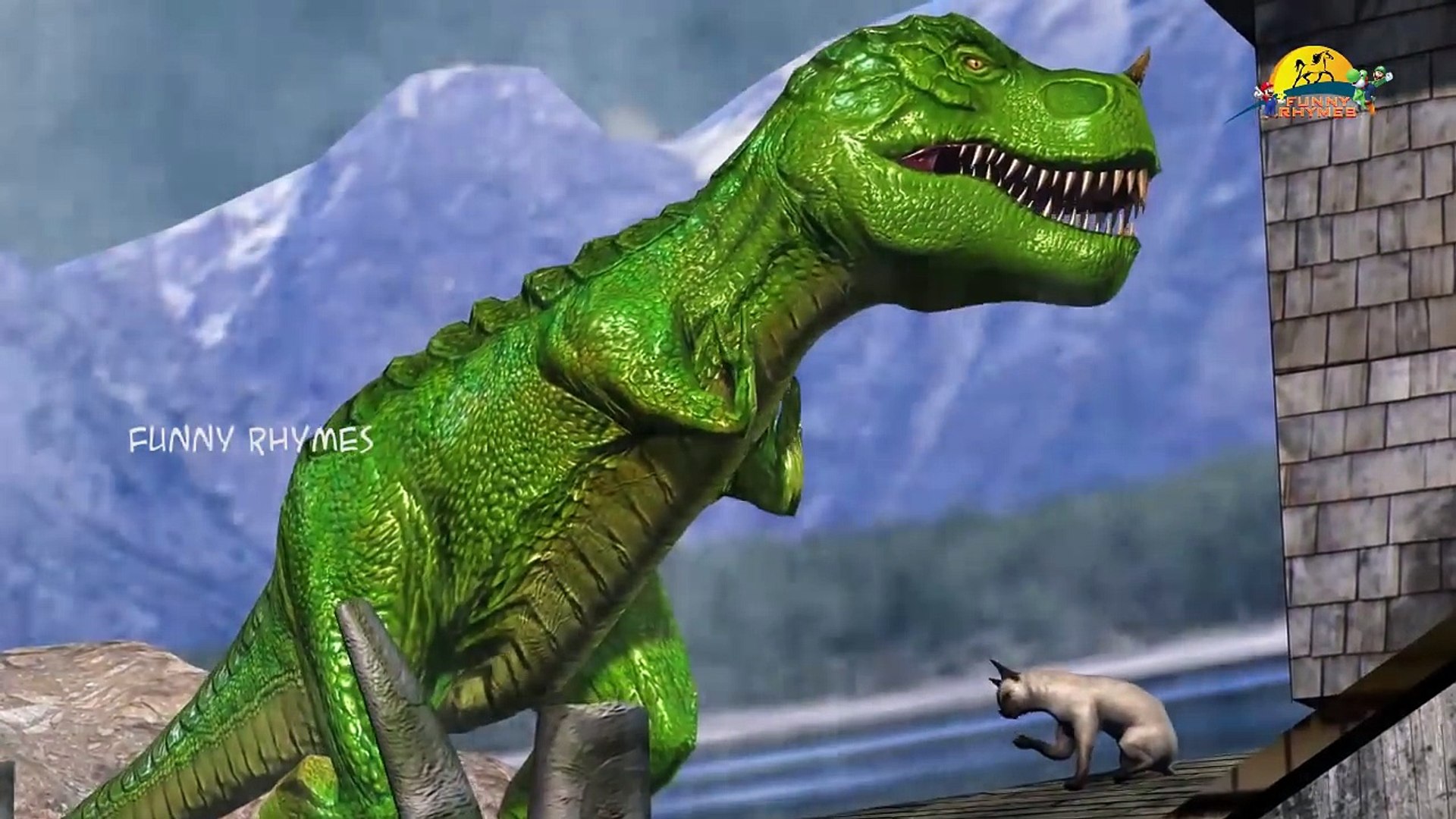 3d Dinosaurs Finger Family Rhymes For Nursery Children Animated English Kids Songs 動画 Dailymotion