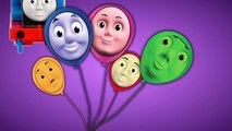 BALLOONS Finger Family THOMAS And Friends Daddy Finger Song Balloon Nursery Rhymes Cookie Tv Video