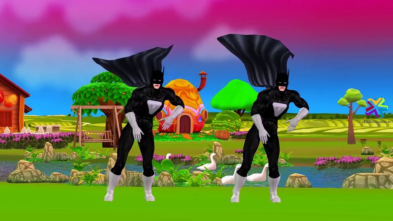 Ironman Spiderman Hulk Batman Captain America Finger Family And Popular Nursery Rhymes For Children