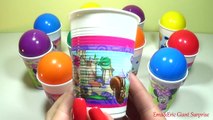 CRAZY CUPS and Balls Surprise Eggs LEARNING COLORS Toys For Kids Colour Balls Video For Children #1