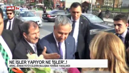 bulent arinc oyle bir yerde yakalandi ki