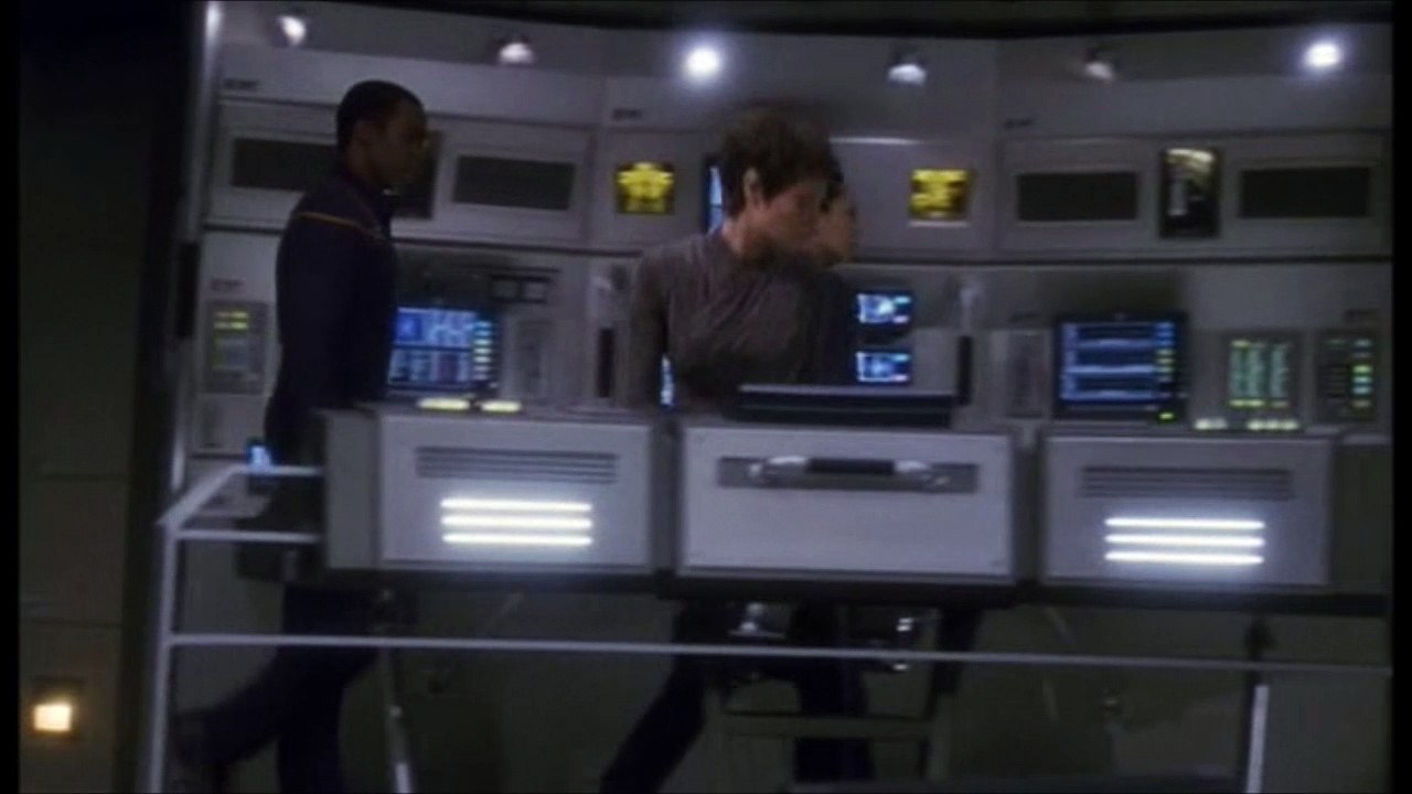 Dr. Zephram Cochrane at the Warp Five Engine Design Complex Dedication