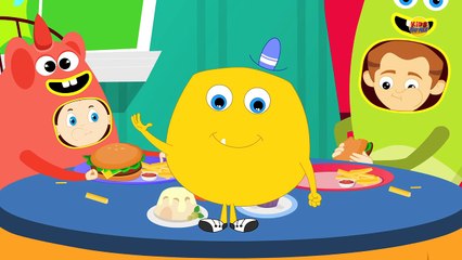 five naughty ghost | scary song | kids rhyme