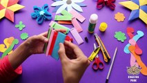 DIY Pen Holder Making With Bottles Lids For Kids With Simple Instructions