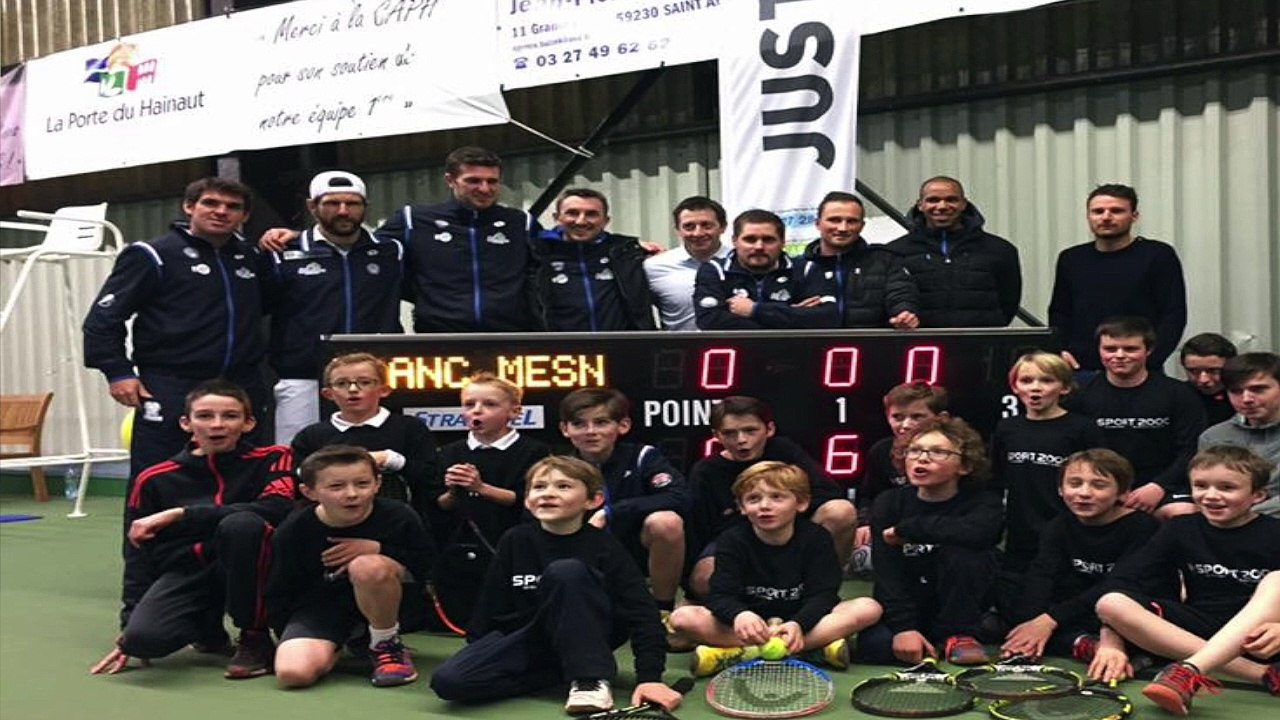 FFT - Interclubs 2016 - Saint Amand Tennis Club Porte du Hainaut et son président Maxime Tonneau en finale !