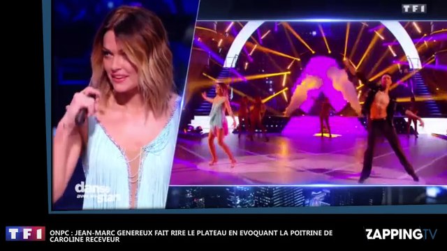 DALS 7 : Jean-Marc Généreux parle de la poitrine de Caroline Receveur, fou rire sur le plateau (Vidéo)