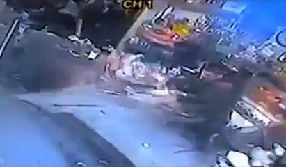 Cip pastaneye daldı: 8 yaralı