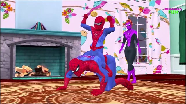 Spiderman & Spider Girl Cartoons Kids Short Movie | Hulk Surprise Eggs Numbers Songs