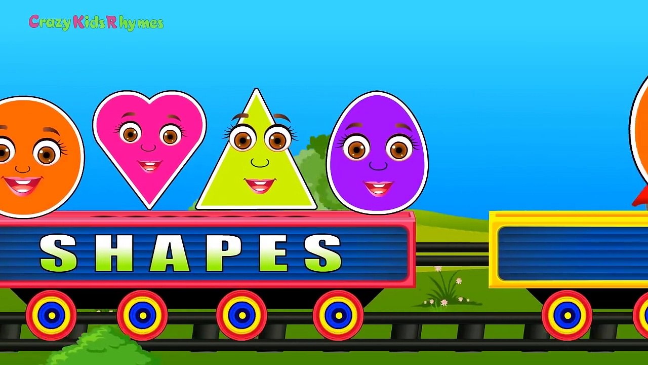 Shapes for Children | Shapes for Kids | Learning Shapes for Preschool Nursery Children - 60 Mins