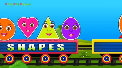 Shapes for Children | Shapes for Kids | Learning Shapes for Preschool Nursery Children - 60 Mins