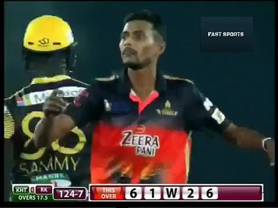 Match 28 BPL 2016 Darren Sammy Smashed 71* Runs 34 Balls VS Khulna Titans 2016