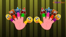 Shapes Cartoons Animation Singing Finger Family Nursery Rhymes for Preschool Childrens Song