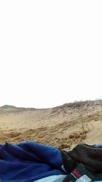 Punches and elbows in the sand