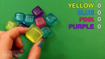 Learn Colors with Frozen Ice Block - New Learning Colors Contest Video for Kids