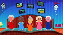 Five Old Grannies | Nursery Rhyme For Kids and Childrens | Songs For Babies