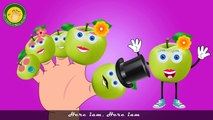 Apple Finger Family | Green Apple Finger Family | Fruits Finger family Nursery Rhymes for childrens