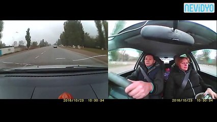 Kaza geliyorum dedi!