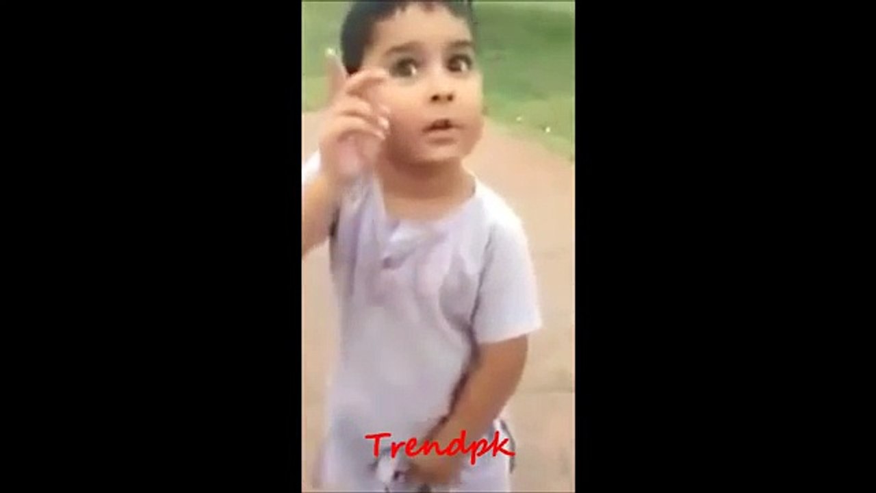 Funny cute baby conversation with his baba - Whatsapp funny videos 2016 -