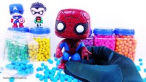 Marvel DC Comics Playdoh Dippin Dots Funko Pop Toy Surprises Learn Colors