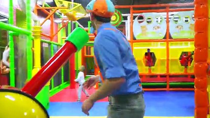 The Indoor Playground with Blippi _ Learn Colors and more!