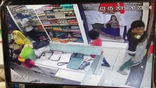 Shocking CCTV Footage Of Ladies Inside A Shop
