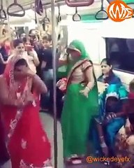 wedding dance so cool in a trai | wedding dance in Indian