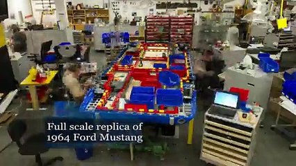 Ils fabriquent une Mustang 1964 en LEGO à taille réelle